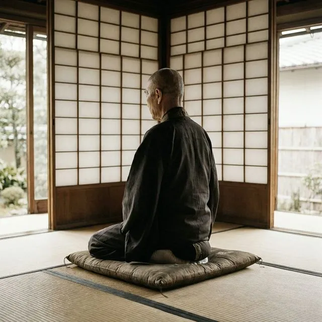 Guided zazen instruction by Buddhist monk in Tokyo — meditation Tokyo English friendly