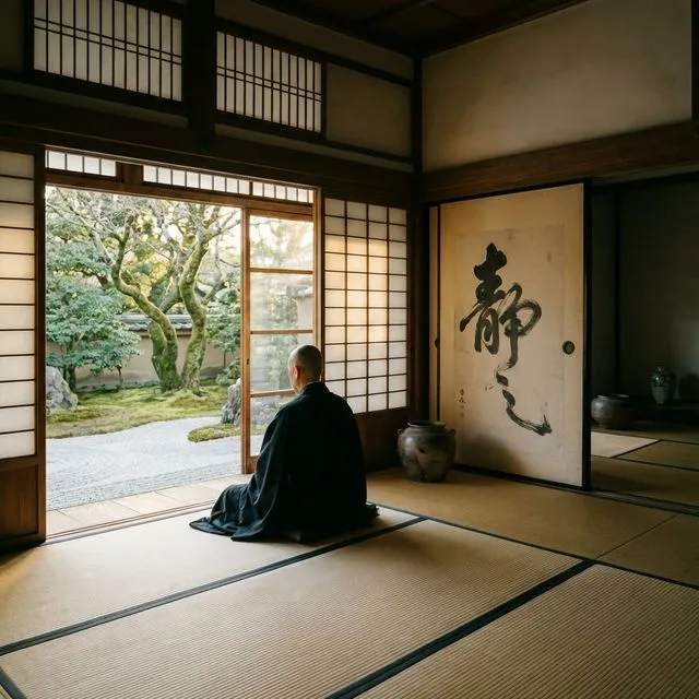 Tokyo Zen Center zazen practice session — structured Rinzai Zen meditation training